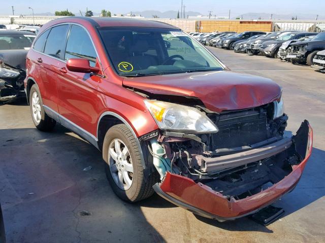 JHLRE38798C036407 - 2008 HONDA CR-V EXL RED photo 1