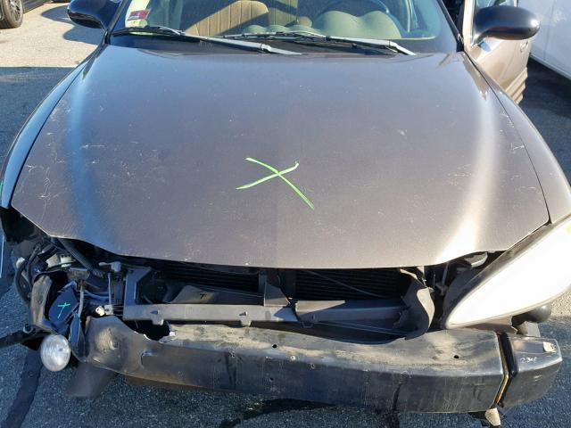 1G2NF52F42C266551 - 2002 PONTIAC GRAND AM S GRAY photo 7