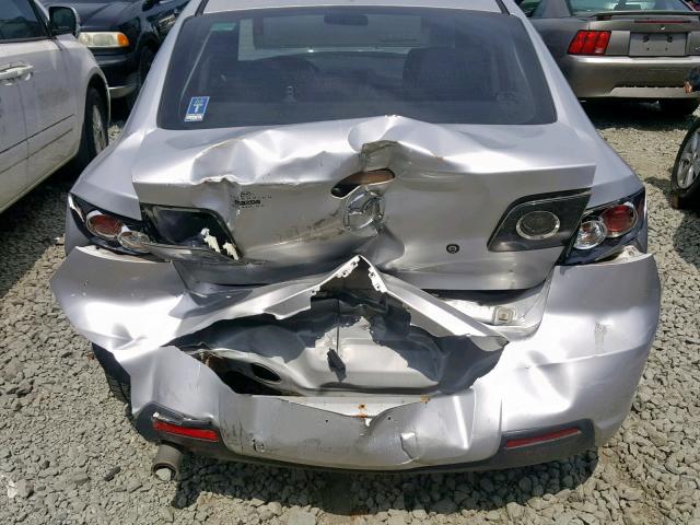 JM1BK32FX71734865 - 2007 MAZDA 3 I SILVER photo 9