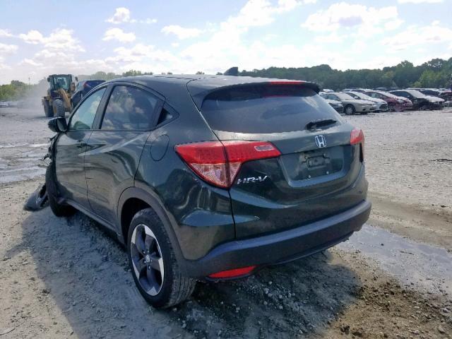 3CZRU5H59JG703032 - 2018 HONDA HR-V EX GREEN photo 3