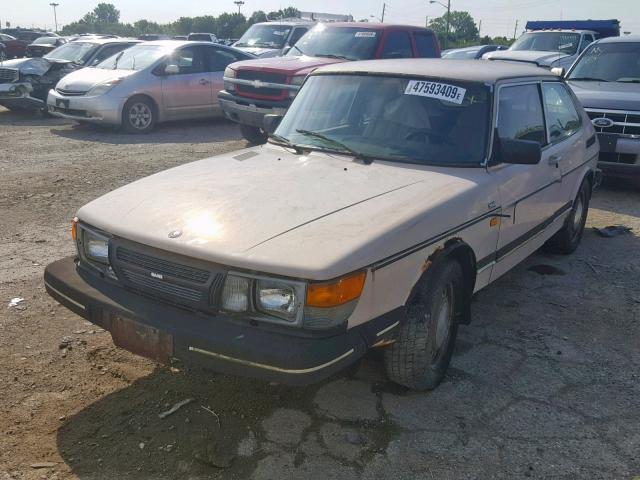 YS3AB36J8G3006839 - 1986 SAAB 900 TAN photo 2