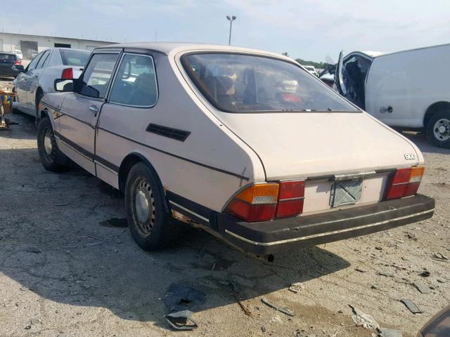 YS3AB36J8G3006839 - 1986 SAAB 900 TAN photo 3