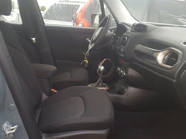 ZACCJAAHXHPE99142 - 2017 JEEP RENEGADE S Boz foto 5