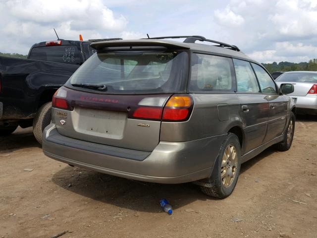 4S3BH806837624693 - 2003 SUBARU LEGACY OUT GOLD photo 4