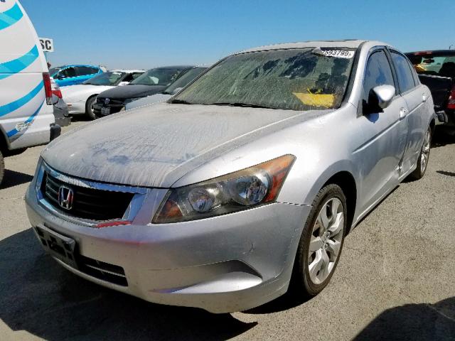 JHMCP26838C023671 - 2008 HONDA ACCORD EXL SILVER photo 2