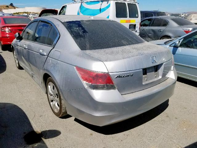 JHMCP26838C023671 - 2008 HONDA ACCORD EXL SILVER photo 3