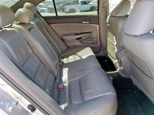 JHMCP26838C023671 - 2008 HONDA ACCORD EXL SILVER photo 6