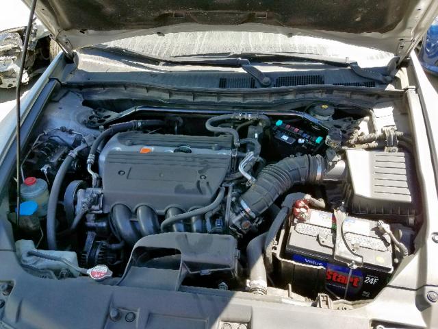 JHMCP26838C023671 - 2008 HONDA ACCORD EXL SILVER photo 7