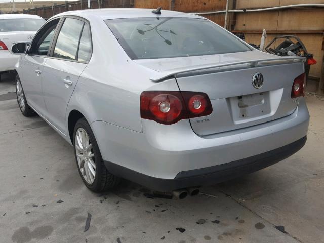 3VWRA71K68M186968 - 2008 VOLKSWAGEN JETTA WOLF SILVER photo 3