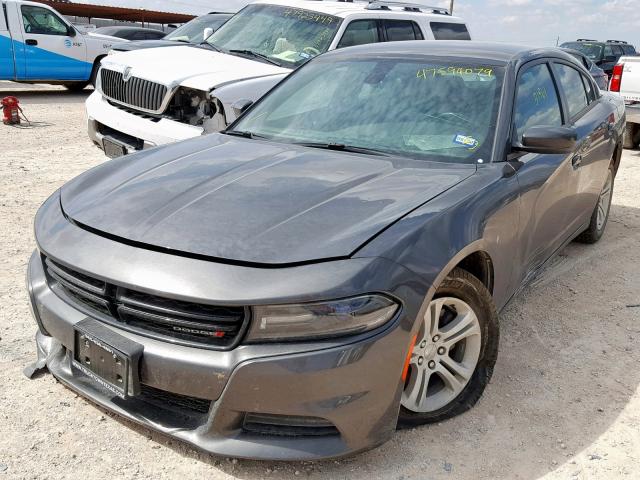 2C3CDXBGXJH174194 - 2018 DODGE CHARGER SX GRAY photo 2