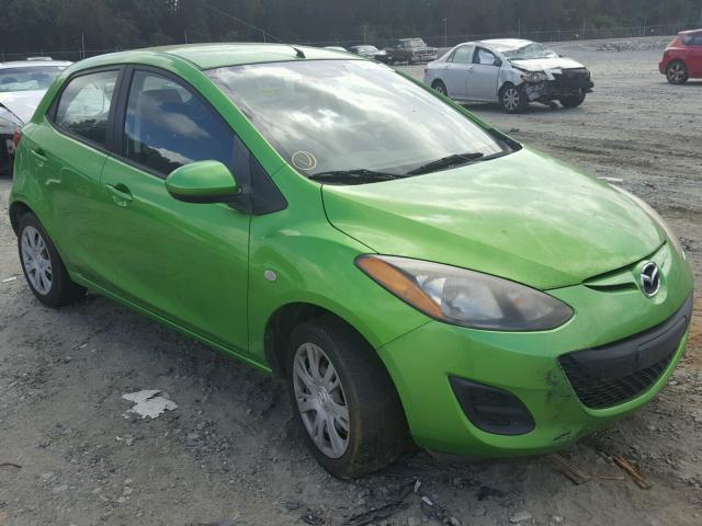 JM1DE1KY3C0147932 - 2012 MAZDA MAZDA2 GREEN photo 1