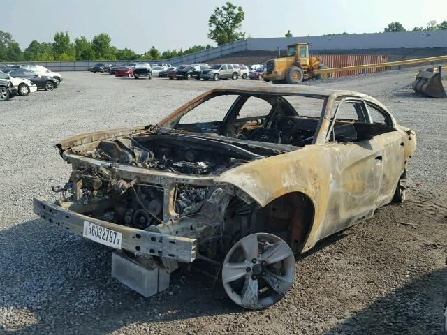 2C3CDXHG0GH139132 - 2016 DODGE CHARGER SX BURN photo 2