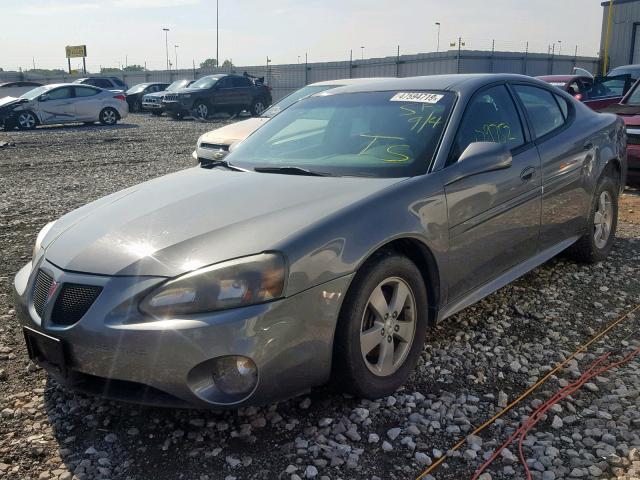 2G2WP552781110593 - 2008 PONTIAC GRAND PRIX GRAY photo 2