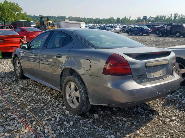 2G2WP552781110593 - 2008 PONTIAC GRAND PRIX GRAY photo 3
