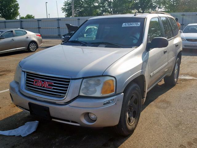 1GKDT13S272279742 - 2007 GMC ENVOY SILVER photo 2