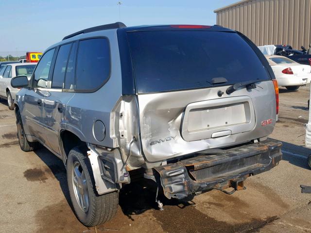 1GKDT13S272279742 - 2007 GMC ENVOY SILVER photo 3