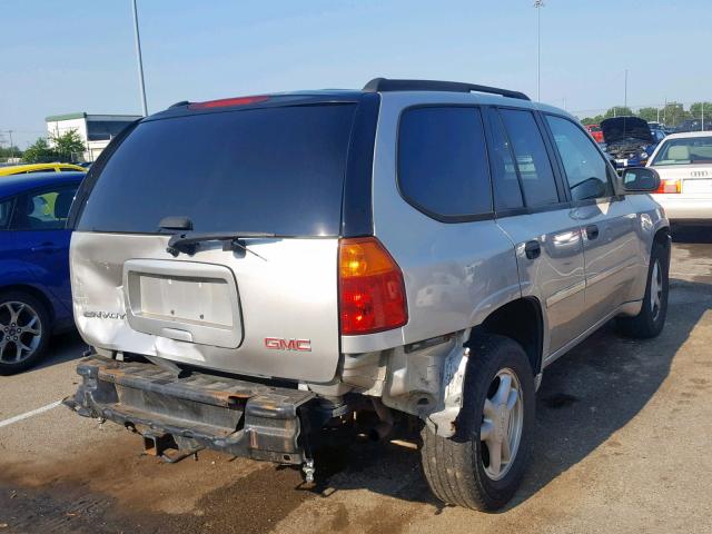 1GKDT13S272279742 - 2007 GMC ENVOY SILVER photo 4