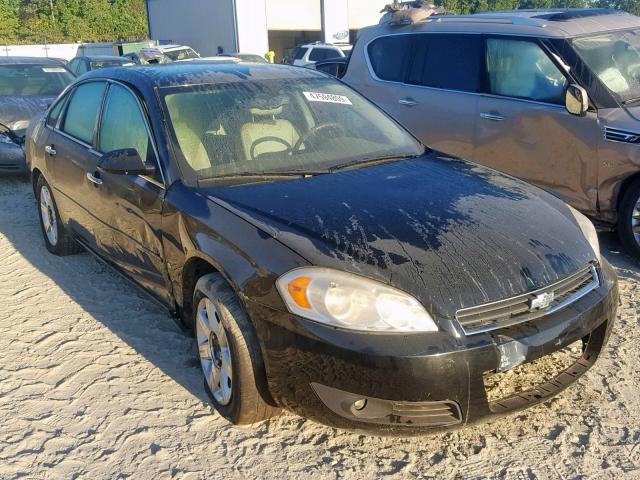 2G1WU583789274428 - 2008 CHEVROLET IMPALA LTZ BLACK photo 1