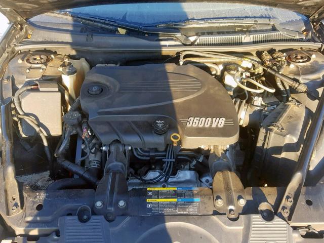 2G1WU583789274428 - 2008 CHEVROLET IMPALA LTZ BLACK photo 7