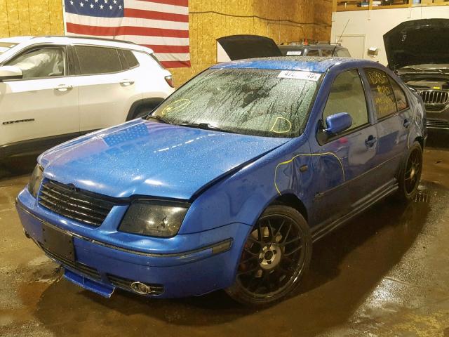 3VWSE69M85M030996 - 2005 VOLKSWAGEN JETTA GLI BLUE photo 2