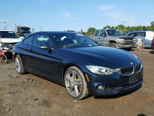 WBA3R5C54FK189253 - 2015 BMW 435 XI BLUE photo 9