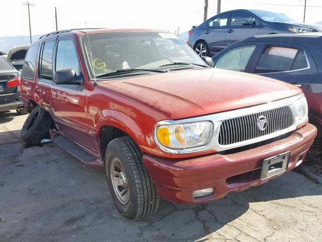 4M2ZU55P6WUJ10111 - 1998 MERCURY MOUNTAINEE RED photo 1