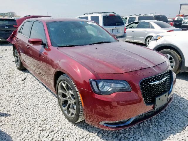 2C3CCABG9JH296027 - 2018 CHRYSLER 300 S RED photo 1