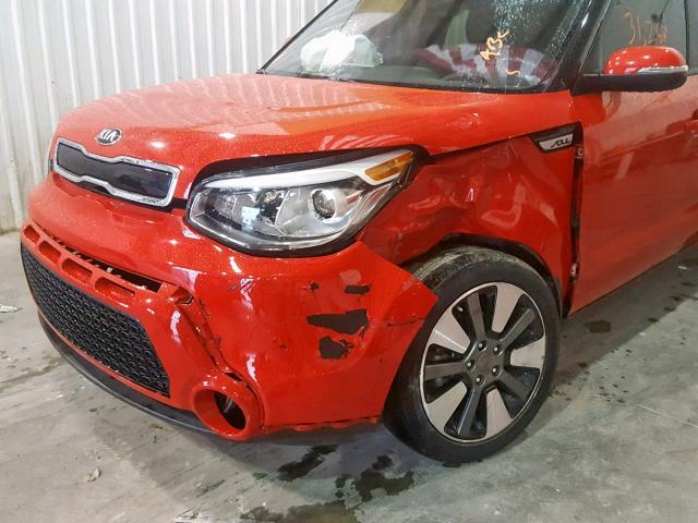 KNDJX3A54F7756894 - 2015 KIA SOUL ! RED photo 9