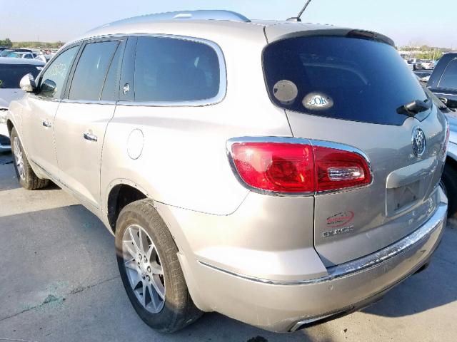 5GAKRBKD5EJ128294 - 2014 BUICK ENCLAVE BEIGE photo 3