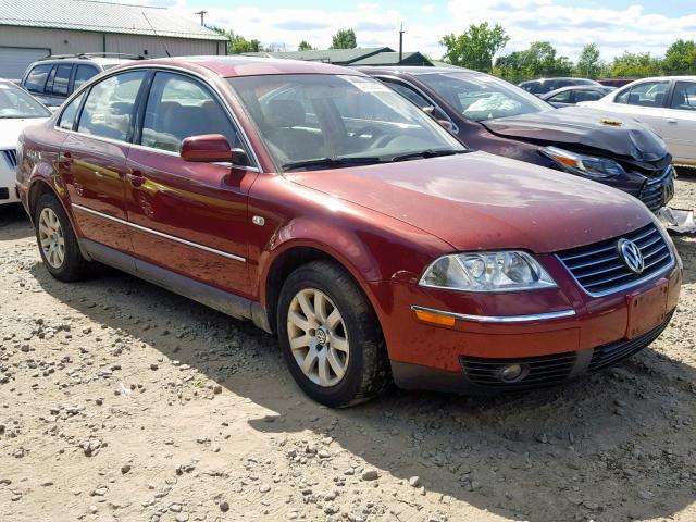 WVWPD63BX3P280623 - 2003 VOLKSWAGEN PASSAT GLS RED photo 1