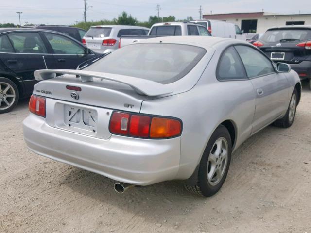 JT2DG02T2V0045896 - 1997 TOYOTA CELICA GT SILVER photo 4