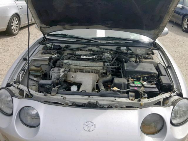 JT2DG02T2V0045896 - 1997 TOYOTA CELICA GT SILVER photo 7