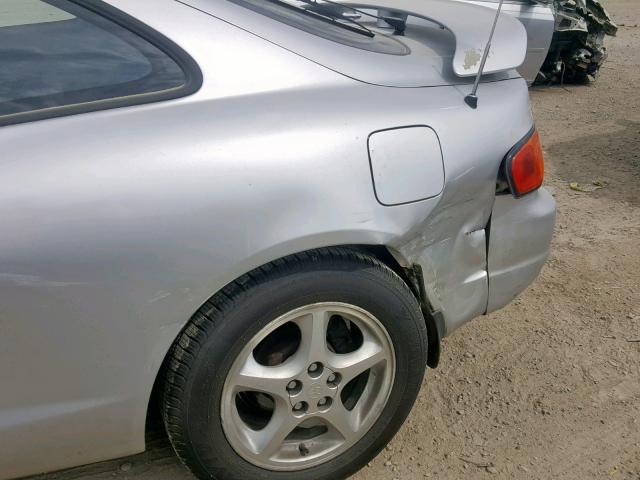 JT2DG02T2V0045896 - 1997 TOYOTA CELICA GT SILVER photo 9