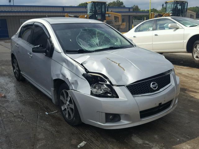 3N1AB6AP9CL719674 - 2012 NISSAN SENTRA 2.0 WHITE photo 1