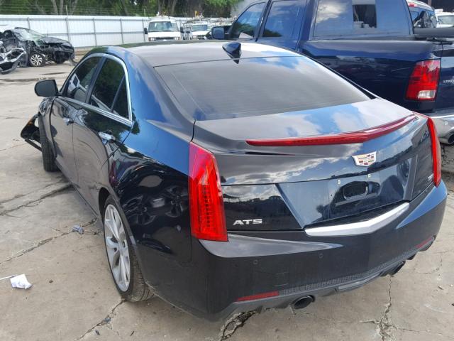 1G6AC5S32F0132043 - 2015 CADILLAC ATS PERFOR BLUE photo 3