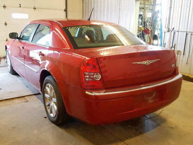 2C3KA33G98H310692 - 2008 CHRYSLER 300 LIMITE RED photo 3