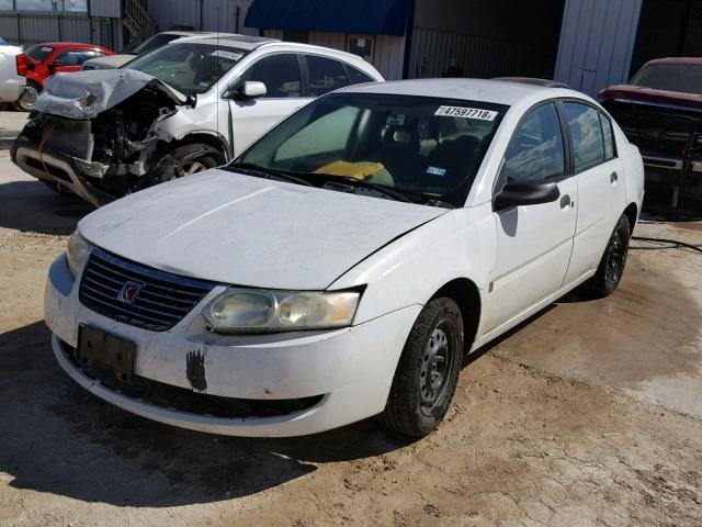 1G8AG52F05Z165011 - 2005 SATURN ION LEVEL WHITE photo 2