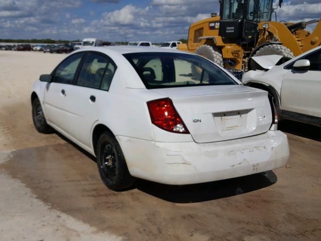 1G8AG52F05Z165011 - 2005 SATURN ION LEVEL WHITE photo 3