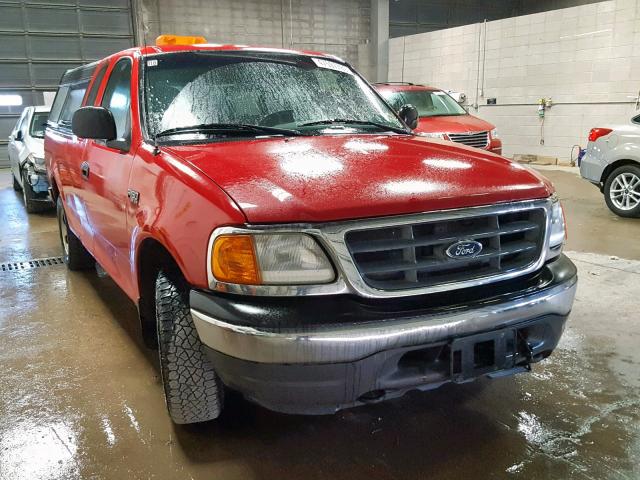 2FTRX17274CA83280 - 2004 FORD F-150 HERI RED photo 1