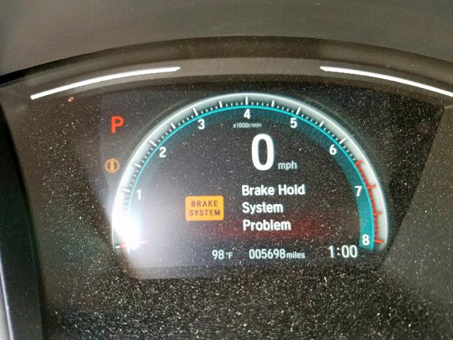 JHMFC1F70JX024494 - 2018 HONDA CIVIC EXL 灰色 照片 8