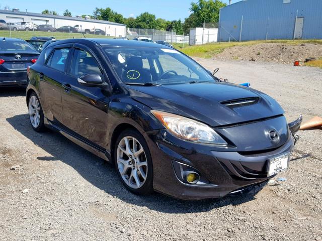 JM1BL1H47A1176150 - 2010 MAZDA SPEED 3 BLACK photo 1