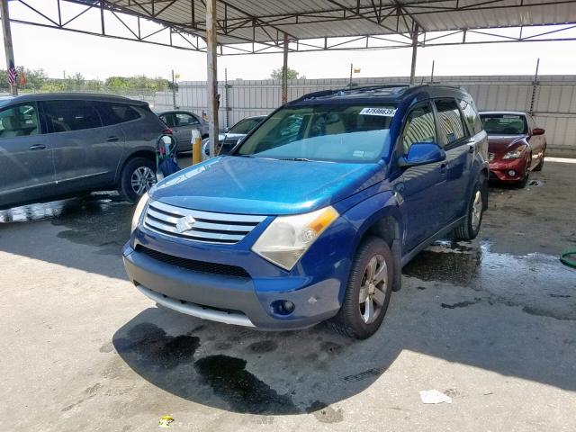 2S3DB917186126366 - 2008 SUZUKI XL7 LIMITE BLUE photo 2