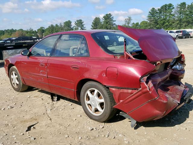 2G4WB52K041322675 - 2004 BUICK REGAL LS MAROON photo 3