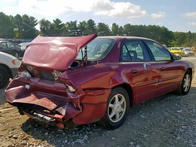 2G4WB52K041322675 - 2004 BUICK REGAL LS MAROON photo 4