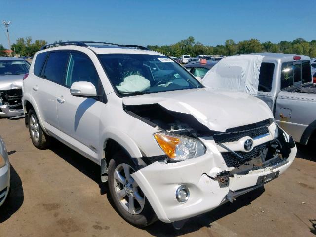 2T3DF4DV1BW137475 - 2011 TOYOTA RAV4 LIMIT WHITE photo 1