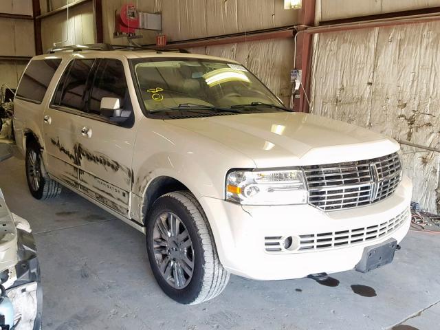 5LMFL28598LJ06530 - 2008 LINCOLN NAVIGATOR WHITE photo 1