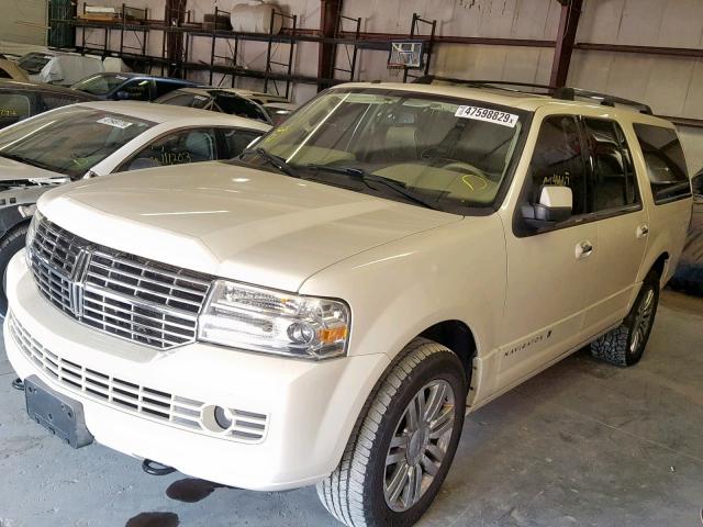5LMFL28598LJ06530 - 2008 LINCOLN NAVIGATOR WHITE photo 2