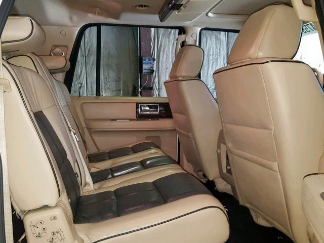 5LMFL28598LJ06530 - 2008 LINCOLN NAVIGATOR WHITE photo 6