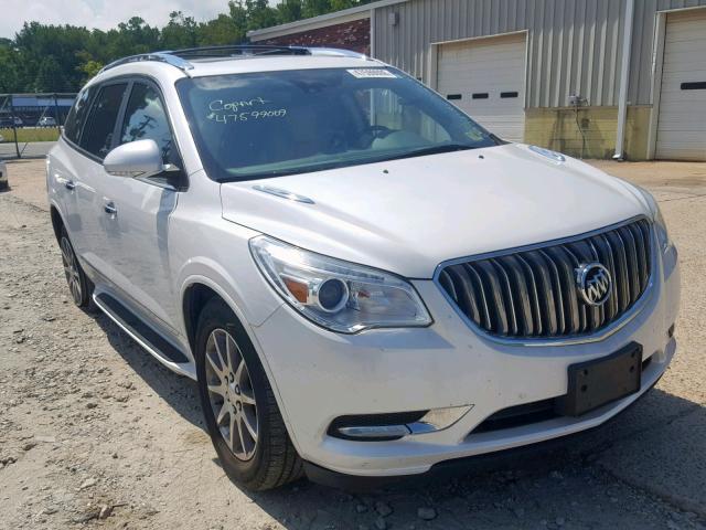 5GAKRBKD9HJ104889 - 2017 BUICK ENCLAVE WHITE photo 1