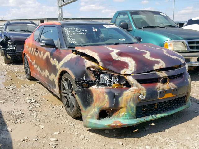 JTKJF5C77C3022789 - 2012 TOYOTA SCION TC ნარინჯისფერი ფოტო 1